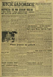 Życie Radomskie, 1955, nr 208