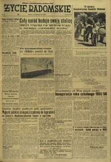 Życie Radomskie, 1955, nr 209