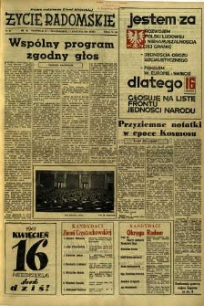Życie Radomskie, 1961, nr 91