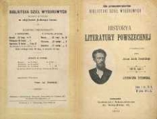 Historya literatury żydowskiej. T. 2, Cz. 1