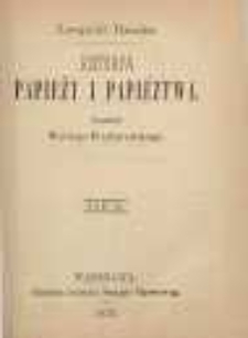 Historya Papieży i papieztwa. T. 9
