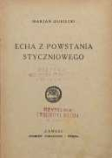 Echa z powstania styczniowego