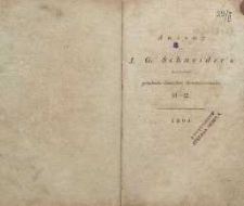 Kleines griechisch-deutsch Hanwörterbuch : ein Auszug aus J. G. Schneider’s kritischem griechisch-deutschen Wörterbuche. [Bd.2 : M – Ω]