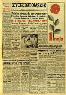 Życie Radomskie, 1966, nr 105