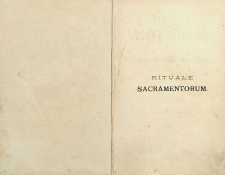Rituale sacramentorum ac aliarum Ecclesiae romano-catholicae caeremonium. Ex rituali synodi provincialis petricoviensis depromptum. Ed. Nova, aucta et emendata