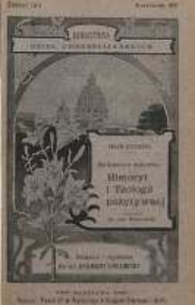Badania z zakresu historyi i teologii pozytywnej : prawo tajemnicy (disciplina arcani), początek pokuty, hirerarchia pierwotna, agapy