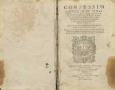Confessio catholicæ fidei Christiana…