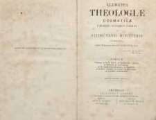 Elementa theologiæ dogmaticæ. T. 2