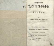 Altgemeine Weltgeschichte für Kinder. 4 Th.