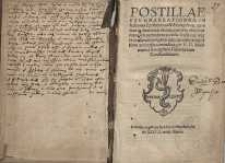 Postillae seu enarrationes in lectiones Epitolarum [et] Euavangelior&hellip;