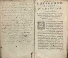 [Conciones sive conceptus theologici, ac prædicables, de sanctorum festivitatibus, circa Adventum, natalitia saluatoris, et alijs post occurentibus]