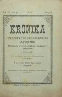 Kronika Diecezji Sandomierskiej, 1914, R. 7, nr 8