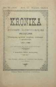 Kronika Diecezji Sandomierskiej, 1914, R. 7, nr 9/12