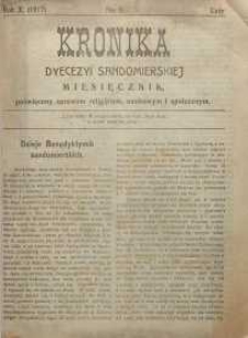 Kronika Diecezji Sandomierskiej, 1917, R. 10, nr 2