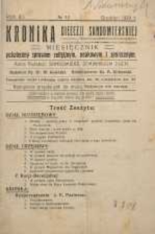Kronika Diecezji Sandomierskiej, 1919, R. 12, nr 12