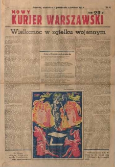 Nowy Kurjer Warszawski, 1941, nr 87