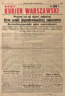 Nowy Kurjer Warszawski, 1941, nr 88