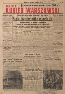 Nowy Kurjer Warszawski, 1941, nr 90