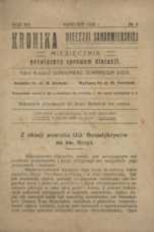 Kronika Diecezji Sandomierskiej, 1920, R. 13, nr 4