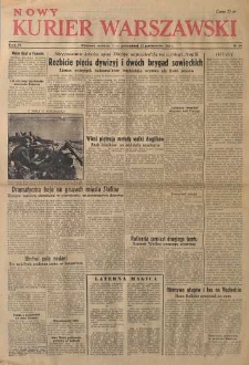 Nowy Kurjer Warszawski, 1942, R. 4, nr 240