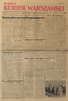 Nowy Kurjer Warszawski, 1942, R. 4, nr 288