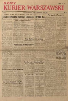 Nowy Kurjer Warszawski, 1943, R. 5, nr 50