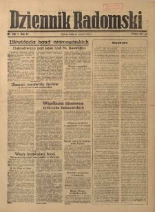 Dziennik Radomski, 1943, R. 4, nr 145