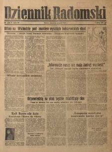 Dziennik Radomski, 1943, R. 4, nr 204