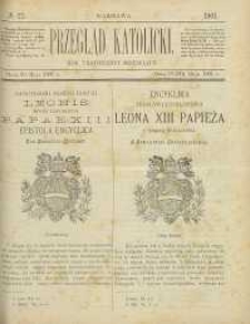Przegląd Katolicki, 1901, R. 39, nr 22