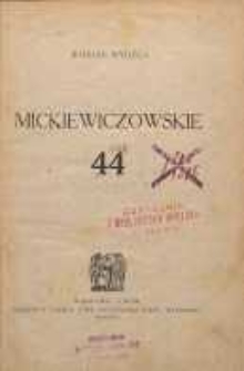 Mickiewiczowskie 44