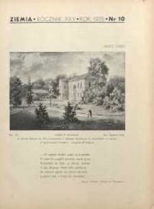 Ziemia, 1935, R. 25, nr 10