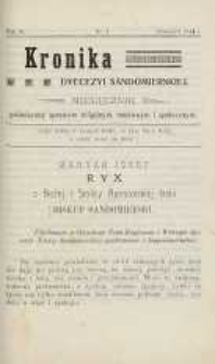 Kronika Diecezji Sandomierskiej, 1913, R. 6, nr 4