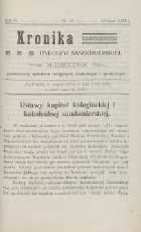 Kronika Diecezji Sandomierskiej, 1913, R. 6, nr 10