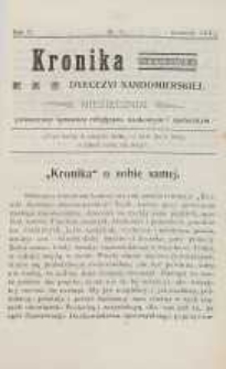 Kronika Diecezji Sandomierskiej, 1913, R. 6, nr 11