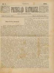 Przegląd katolicki, 1890, R. 28, nr 4