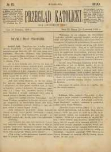 Przegląd katolicki, 1890, R. 28, nr 15