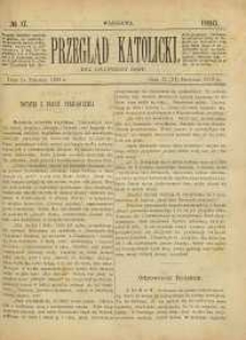 Przegląd katolicki, 1890, R. 28, nr 17