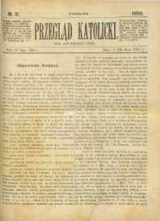 Przegląd katolicki, 1890, R. 28, nr 21