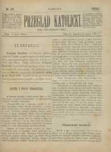Przegląd katolicki, 1890, R. 28, nr 27