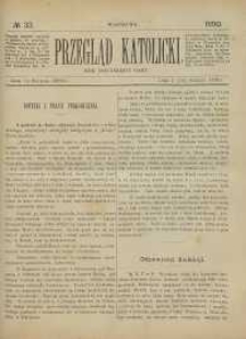 Przegląd katolicki, 1890, R. 28, nr 33