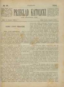 Przegląd katolicki, 1890, R. 28, nr 34