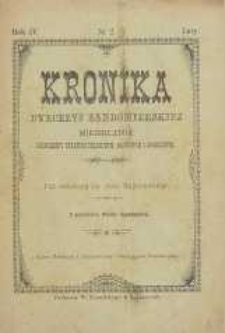 Kronika Diecezji Sandomierskiej, 1911, R. 4, nr 2