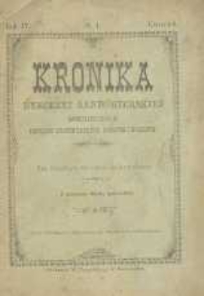 Kronika Diecezji Sandomierskiej, 1911, R. 4, nr 4
