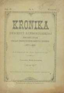 Kronika Diecezji Sandomierskiej, 1911, R. 4, nr 8