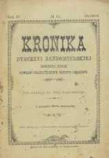 Kronika Diecezji Sandomierskiej, 1911, R. 4, nr 11