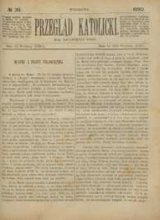 Przegląd Katolicki, 1890, R. 28, nr 39