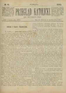 Przegląd Katolicki, 1890, R. 28, nr 41
