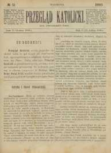 Przegląd Katolicki, 1890, R. 28, nr 51