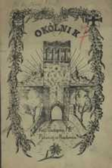 Okólnik Katolickiego Związku Młodzieży Polskiej Ziemi Sandomiersko-Radomskiej, 1932, R. 7, nr 6/8