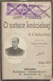 Listy z Włoch o sztuce kościelnej